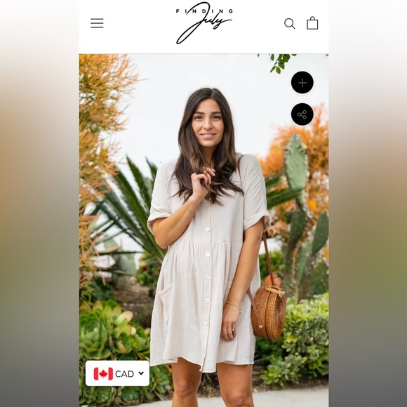 FINDING JULY The Ray Dress Size L - Picture 3 of 11